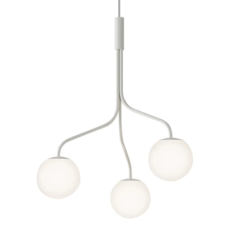 Curve Cluster Single Large Glass D200 Pendant