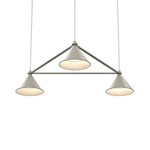 Lumo 3-Light Triangle Pendant