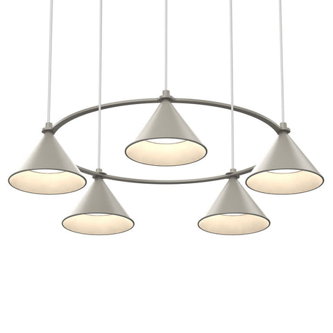 Lumo 5-Light Circle Pendant