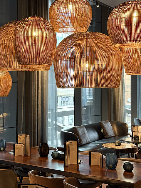 Rattan Bell & Bulb Collection