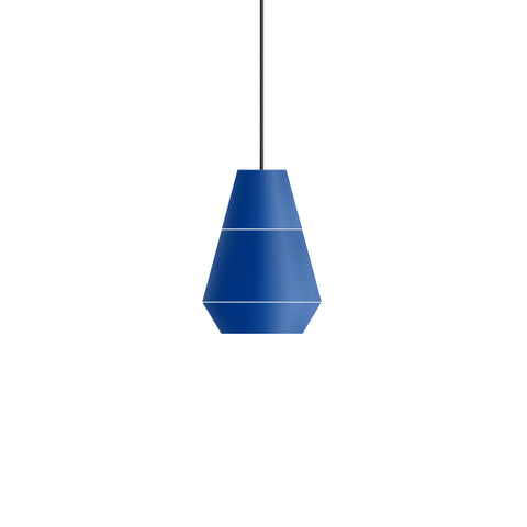 La Lava Ili Ili modular pendant lamp in blue, customizable statement lighting.