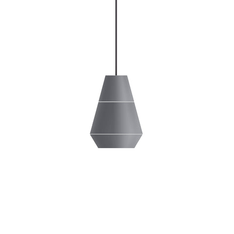 La Lava Ili Ili modular pendant lamp in gray, customizable statement lighting.