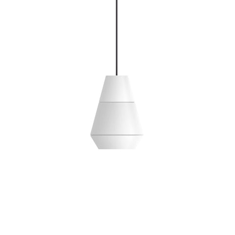 La Lava Ili Ili modular pendant lamp in white, customizable statement lighting.