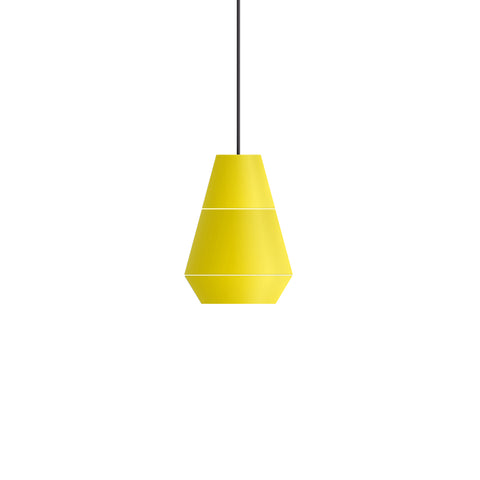 La Lava Ili Ili modular pendant lamp in yellow, customizable statement lighting.