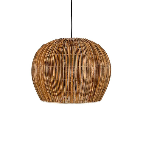 Rattan Bell Small Pendant